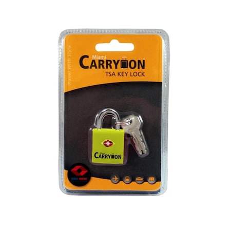 Naftali Tsar 1 Lock 2 Keys Blister - Light Green TLL03LG